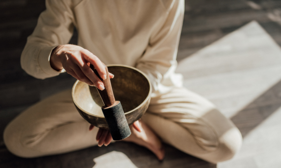 Sounds bowls, meditation center 
